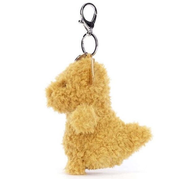 Jellycat LITTLE DRAGON Bag Charm gold Retired in-hand VHTF Magical keychain NWT - Picture 3 of 8